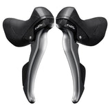 Shimano-Einstellset mit Bremshebeln 2 x 8-Gang Claris ST-R2000 – Grau Schwarz