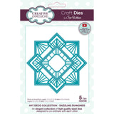 Creative expressions • sue wilson art deco craft die dazzling diamonds