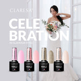 Claresa UV-LED-Gel-Nagellack, 5 ml, Feier 8