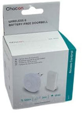 Chacon Funk-Türklingel-Set 100 m, steckbar, batterielos, weiß – 8415111