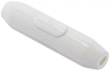 Chacon Schnurschalter rundes Design weiß 2a - 7401100