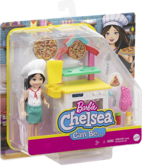Otto Simon Barbie Chelsea Teen Puppe kann Pizzabäcker Chelsea Spielset sein