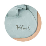 Chipolino Velvet Faltbarer Schaukelstuhl mit mobiler Aloe Wood Mintgroen Beige