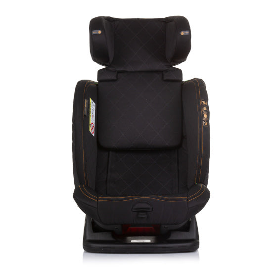 Chipolino Aviato Autositz I-Größe 40-150 cm Gruppe 0+, 1, 2 und 3 Obsidian Schwarz