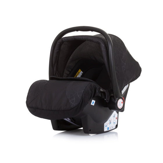 CHIPOLINO HAVANA-Autositz mit Adaptern 40-85 cm Gruppe 0+ Ebenholz
