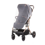 Chipolino Combo faltbare Buggy mit Fußabdeckung Ebenholz schwarzer Beige