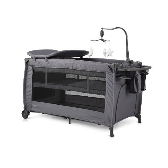 Chipolino Bella Klappcampbett mit wechselnem Pad Granit