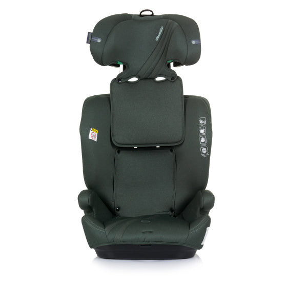 Chipolino -Ikon -Autositz I -Größe 76 -150 cm Gruppe 1, 2 und 3 Pastellgrün