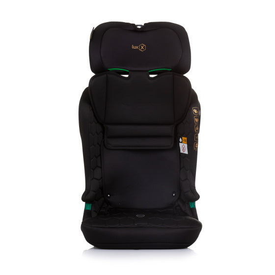 Chipolino Lux x Autositz i-Größe 76-150 cm Isofix Obsidian Schwarz