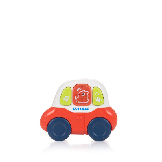 Chipolino Funny Animals Walker mit Spielauto Musik Pink