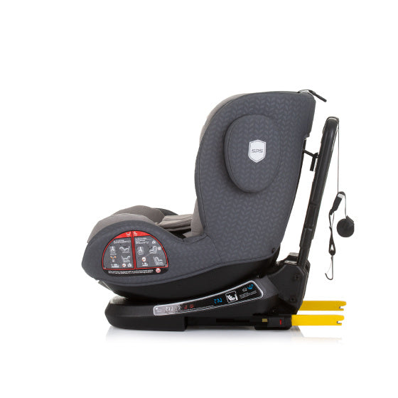 Chipolino Peak Autositz i-Size 40-150 cm Isofix 360° Granitgrau