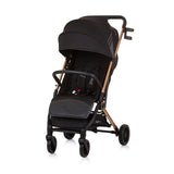 Chipolino Pixie Foldable Buggy Obsidian Gold Schwarz