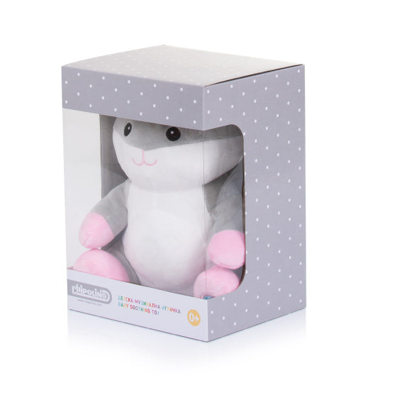 Chipolino Plüschbaby Nachtlampe kuscheln Kaninchen mit Musiklicht