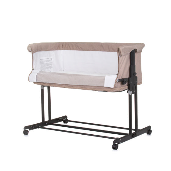 Chipolino Zen Beistellbox mit Moskitonetz Macadamiabeige