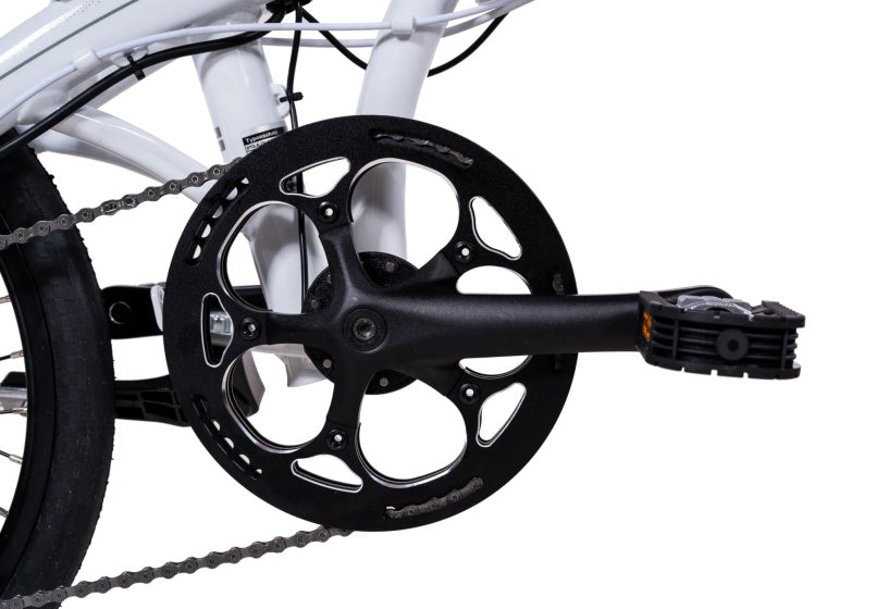 Chrisson EF3 20 Zoll 32 cm Unisex 9V mechanische Scheibenbremse weiß