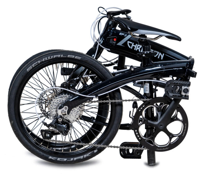 Chrisson EF3 20 Zoll 32 cm Unisex 9V mechanische Scheibenbremse schwarz