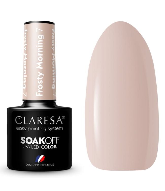 Claresa UV-LED-Gel-Nagellack, 5 ml, Frosty Morning 7