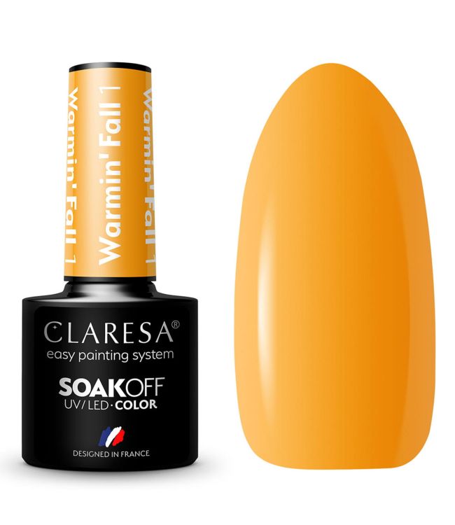 Claresa UV-LED-Gel-Nagellack, 5 ml, Warmin' Fall 1