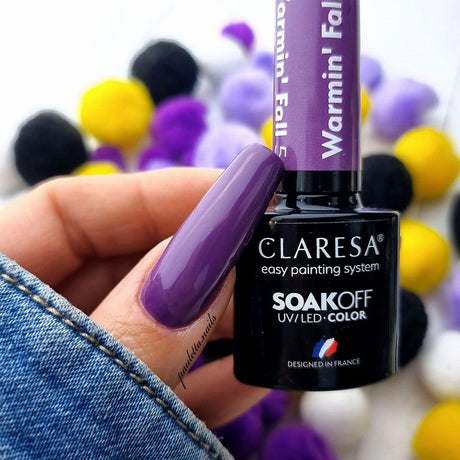 Claresa UV-LED-Gel-Nagellack, 5 ml, Warmin' Fall 5