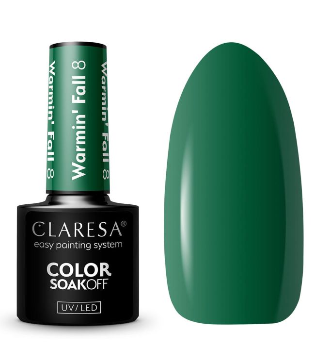 Claresa UV-LED-Gel-Nagellack, 5 ml, Warmin' Fall 8