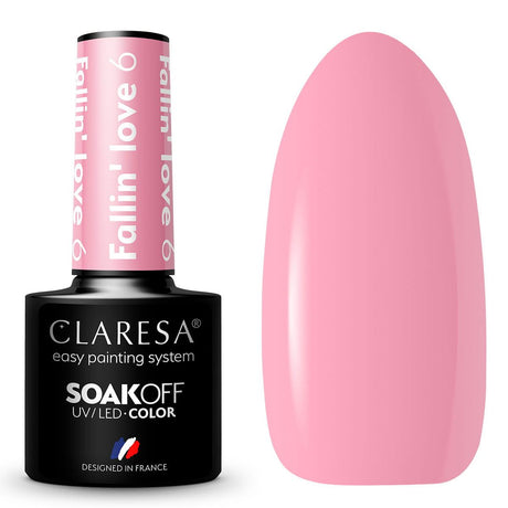 Claresa UV-LED-Gel-Nagellack, 5 ml, Fallin' Love 6