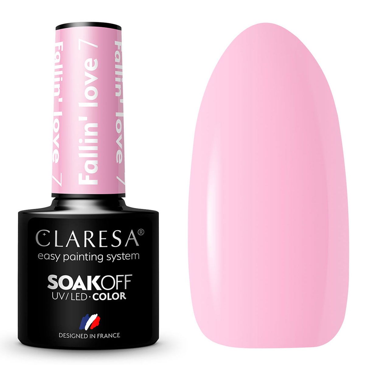 Claresa UV-LED-Gel-Nagellack, 5 ml, Fallin' Love 7
