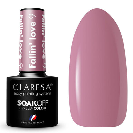 Claresa UV-LED-Gel-Nagellack, 5 ml, Fallin' Love 9
