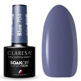 Claresa UV-LED-Gel-Nagellack, 5 ml, Blau 704 Quiet Forest