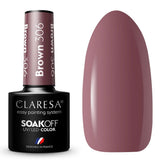 Claresa UV-LED-Gel-Nagellack, 5 ml, Braun 306, klassischer Look
