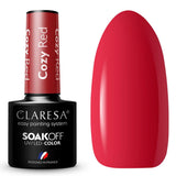 Claresa UV-LED-Gel-Nagellack, 5 ml, gemütliches Rot, warme Gefühle