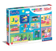 Clementoni Rätsel Peppa Pig, 10in1