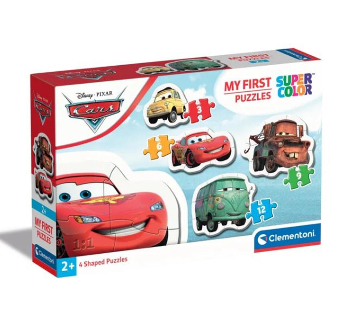 Clementoni-Puzzle, meine ersten Puzzles – Autos