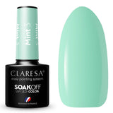 Claresa UV-LED-Gel-Nagellack, 5 ml, Mint 3