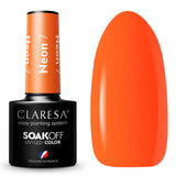 Claresa UV-LED-Gel-Nagellack, 5 ml, Neon 7
