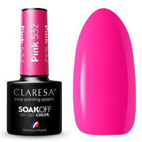 Claresa UV-LED-Gelpolitur 5 ml Pink 532 Sunny Garden