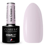 Claresa UV-LED-Gel-Nagellack, 5 ml, Eiscreme 2
