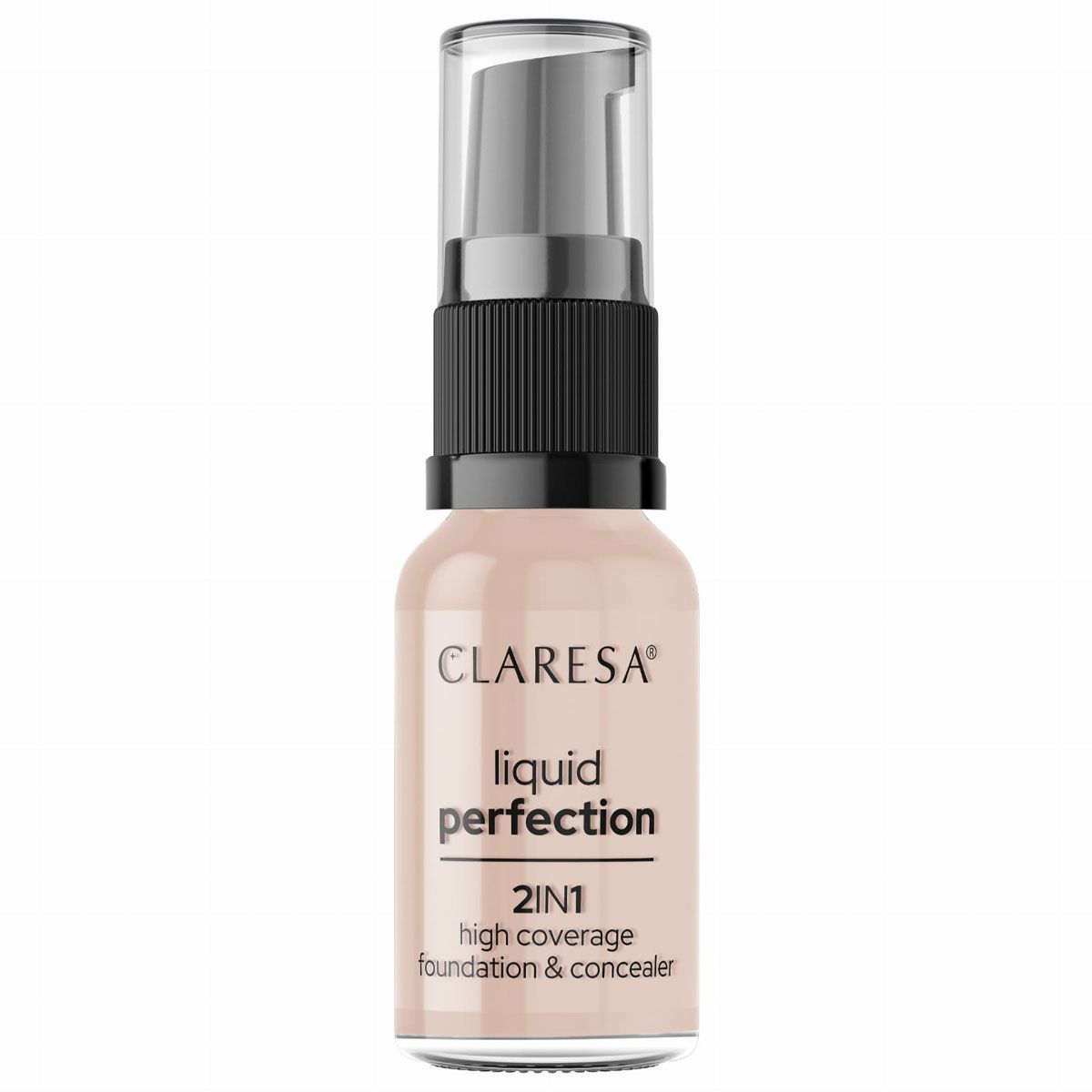 Claresa Liquid Perfection 2-in-1 Concealer und Foundation 103 Cool Medium 18gr.