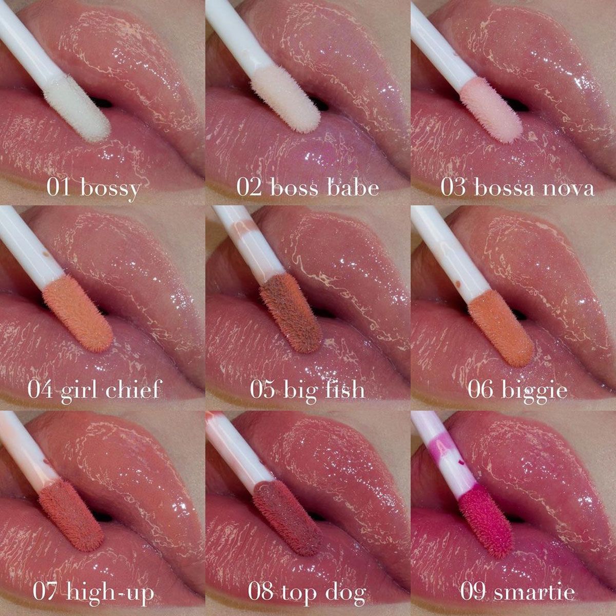 Claresa Lipgloss Gloss ist mein Boss 01 Bossy 5 ml