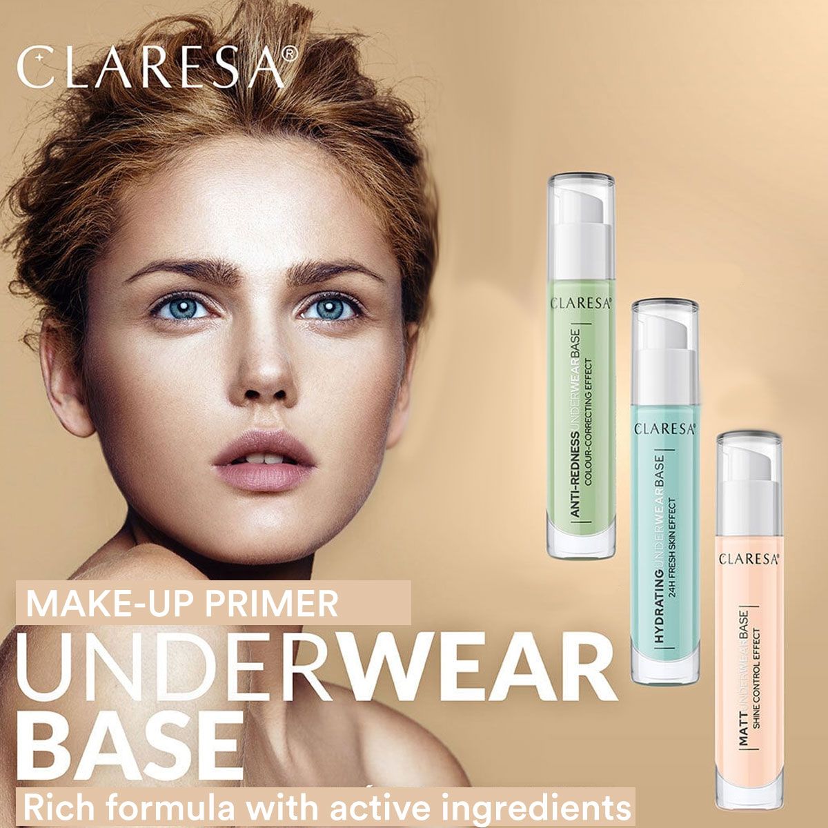 Claresa Mattunterwäsche-Basisgrundierung 34gr.