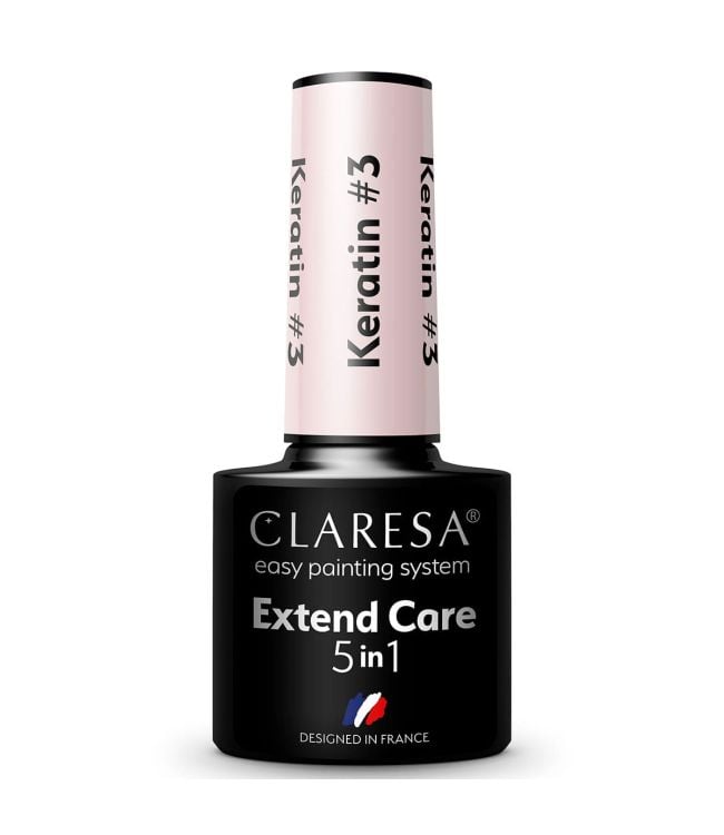 Claresa Extend Care 5 in 1 Keratin 3 Basislack 5 ml
