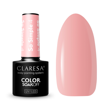 Claresa UV-LED-Gel-Nagellack, 5 ml, So Simple 4