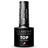 Claresa Überlack ohne Abwischen, Glitzer, Silber, 5 ml