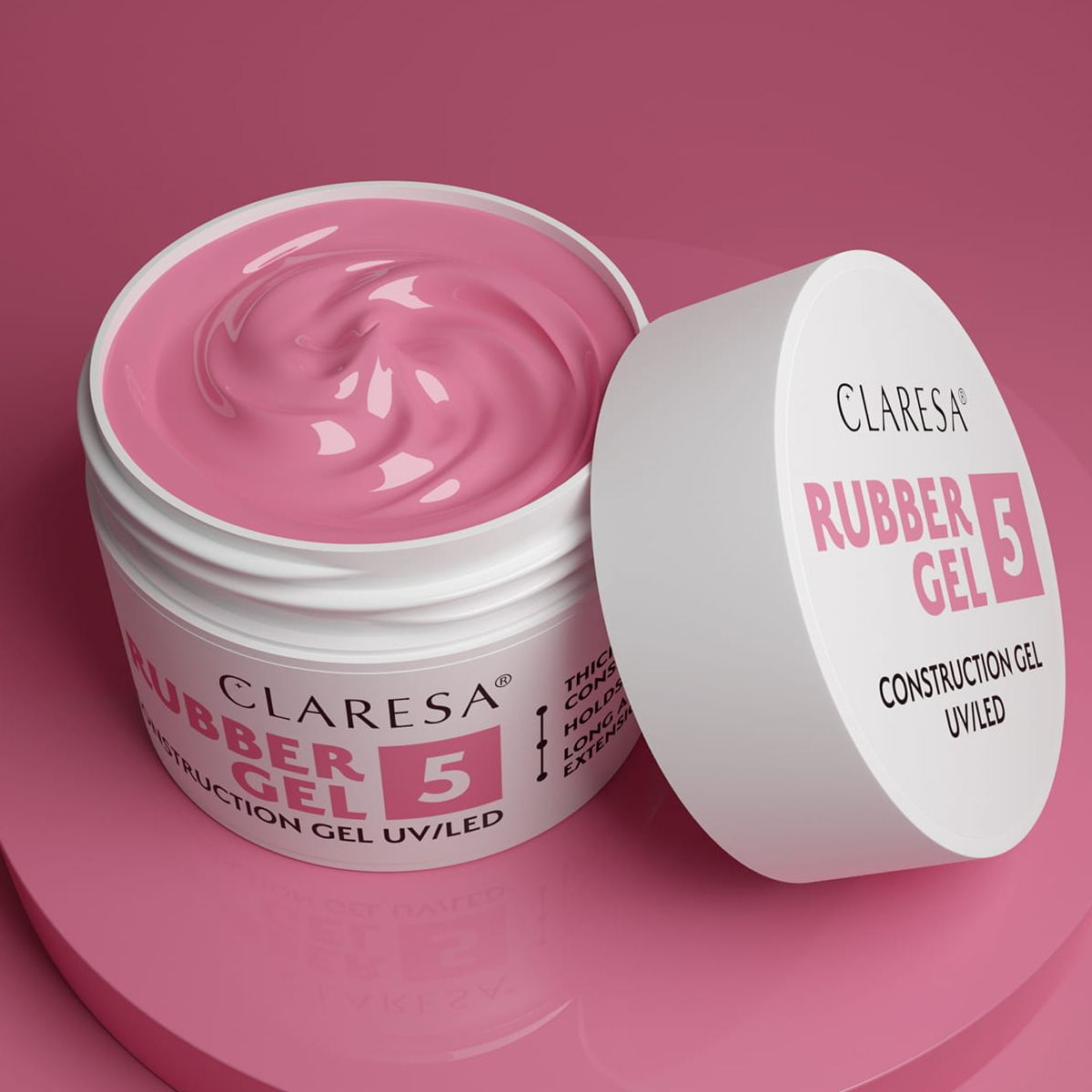 Claresa Gummigel 5 Himbeerrosa 45gr.