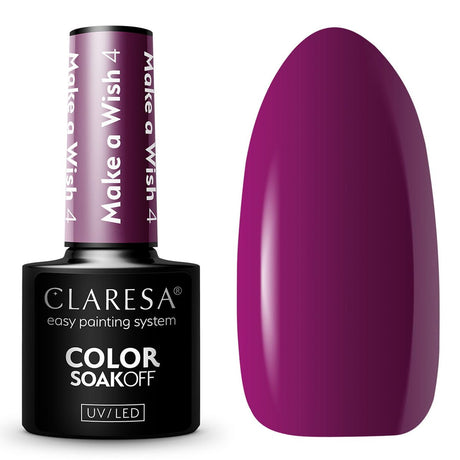 Claresa UV-LED-Gel-Nagellack, 5 ml, Make a Wish 4