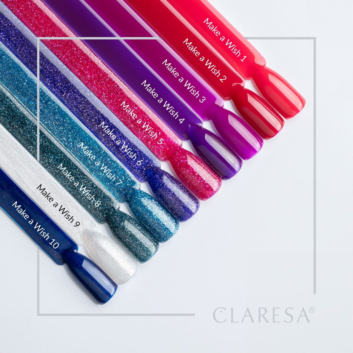 Claresa UV-LED-Gel-Nagellack, 5 ml, Make a Wish 6