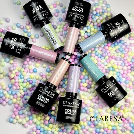 Claresa UV-LED-Gel-Nagellack, 5 ml, Pastell Glam 7