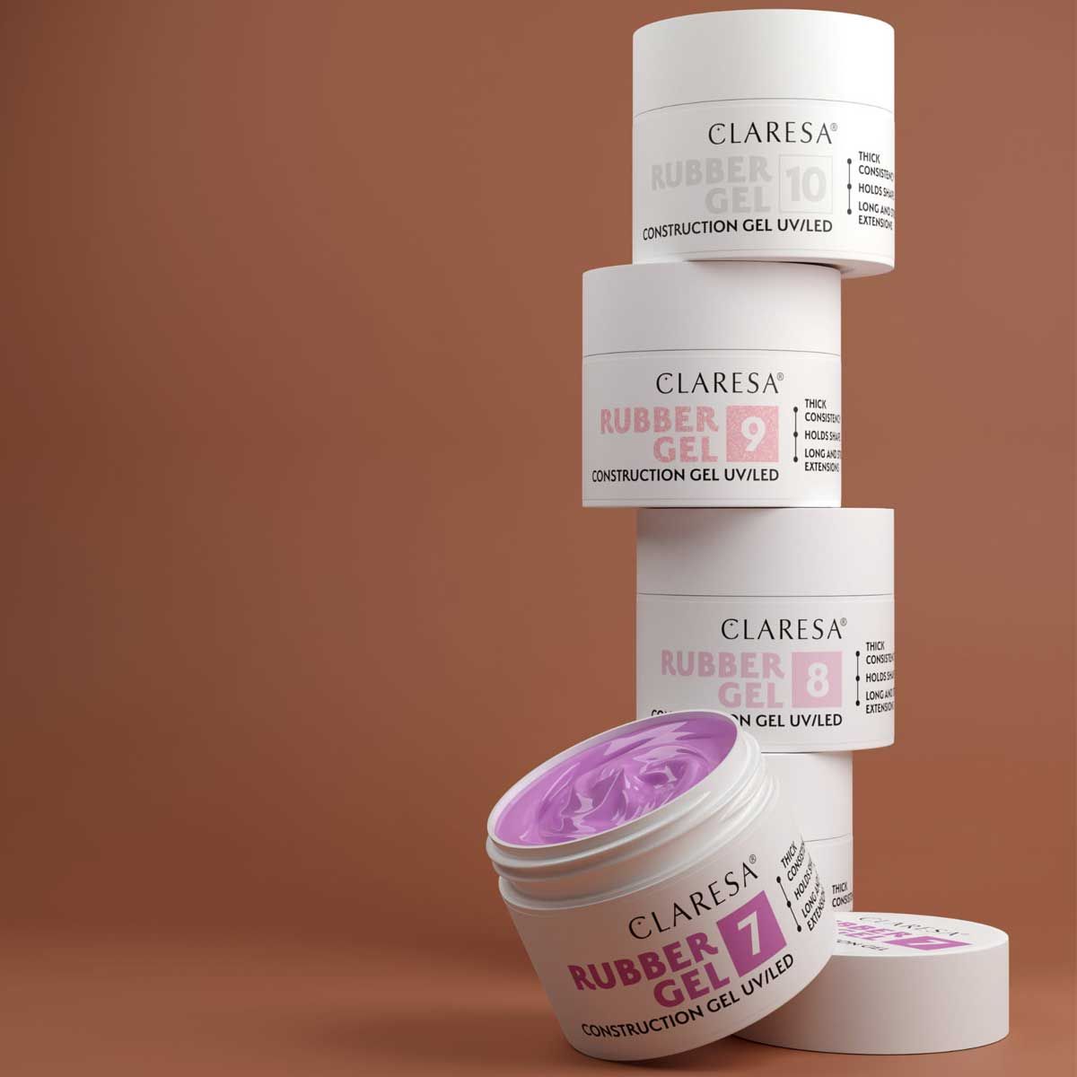 Claresa Gummigel 9 funkelnd rosa 12gr.