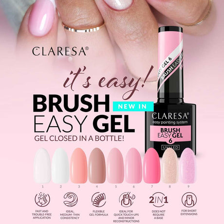 Claresa Pinsel Easy Gel 3 5ml