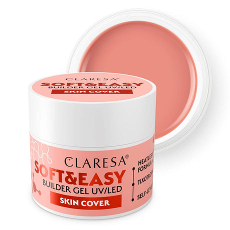 Claresa Keratin Soft Easy Builder Gel Hautabdeckung 90gr.