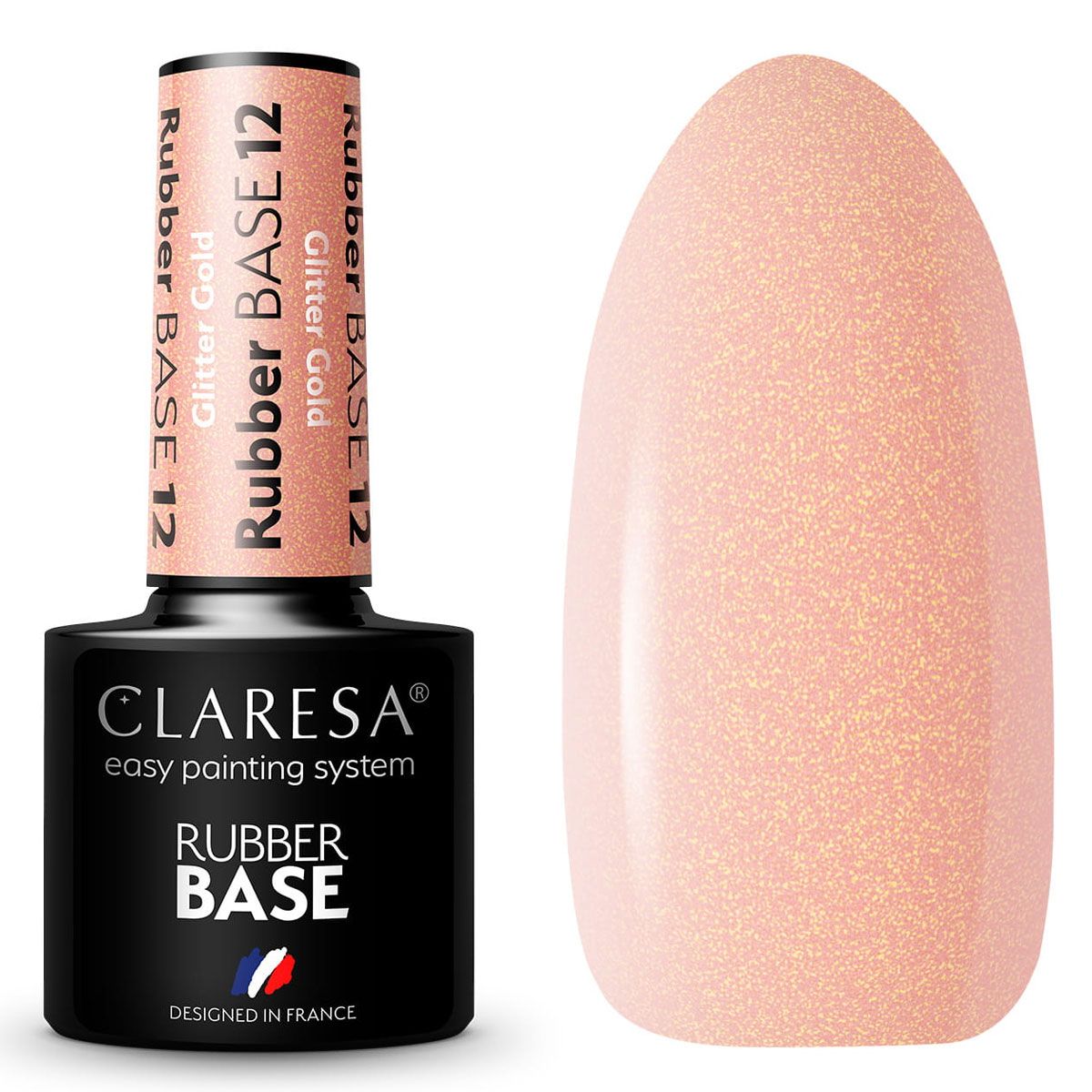 Claresa Gummi-Basislack 5 ml 12